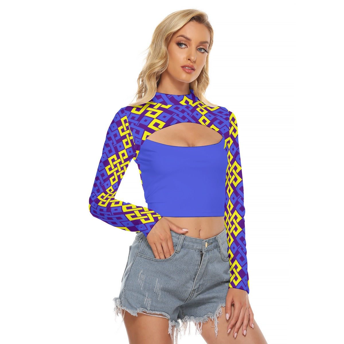 Karma Keyhole Crop Top