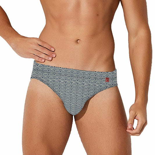 Seigaiha Swim Brief