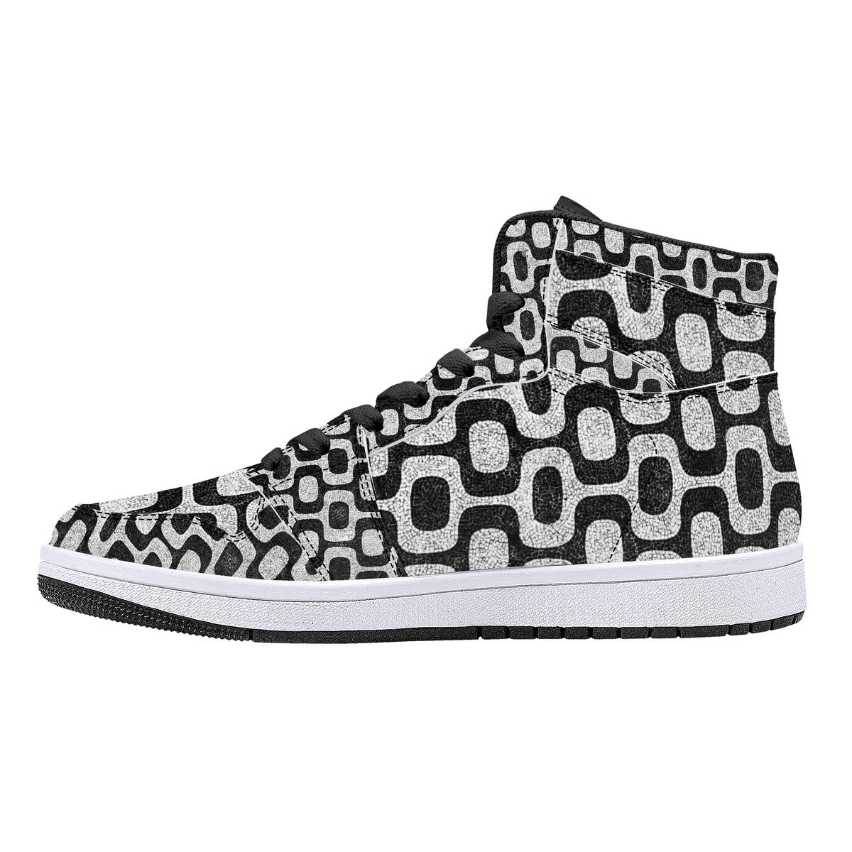 "Ipanema" High-Top Synthetic Leather Sneakers