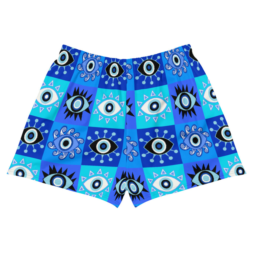 "Evil Eye" Women's Athletic Shorts