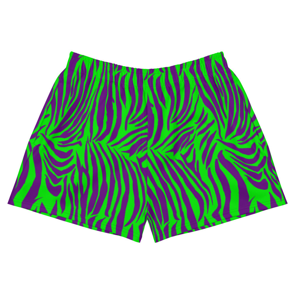 "Zebra" Women's Athletic Shorts