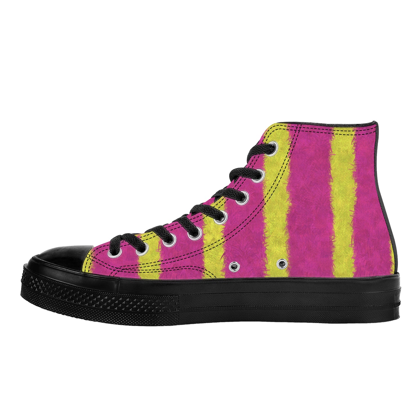 "Plume" High Top Canvas Shoes