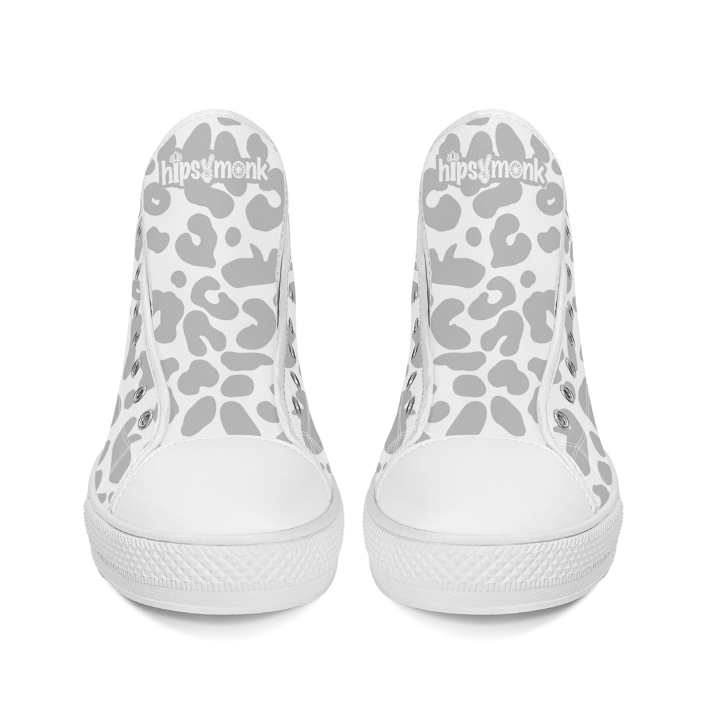 "Nix Leopard" High Top Canvas Shoes