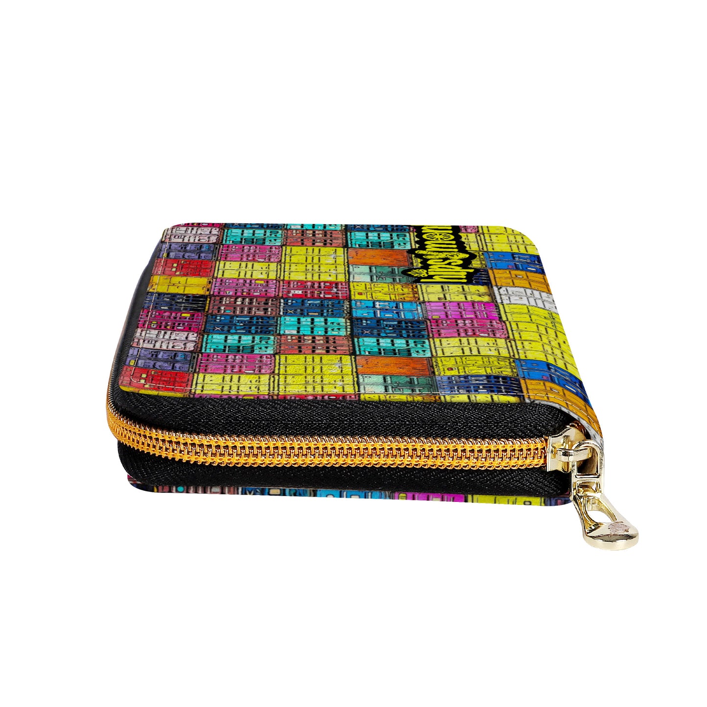 "Shipping Containers" Zipper Purse Clutch Bag