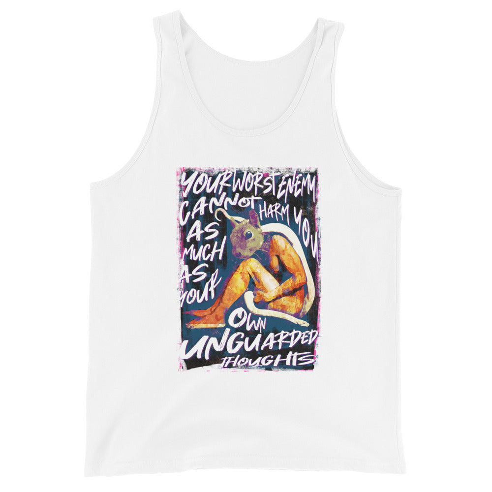 "Unguarded Thoughts" Unisex Tank Top