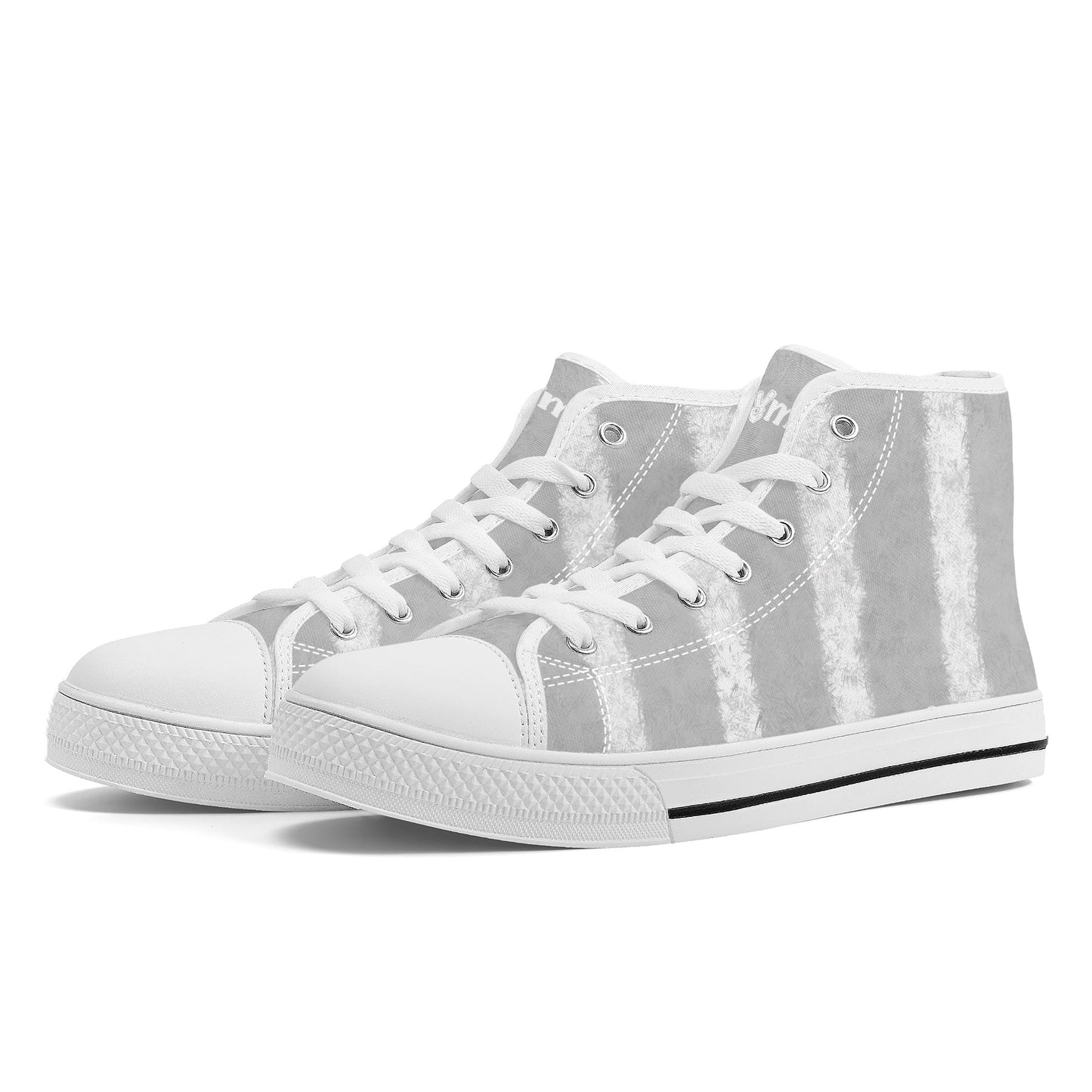 "Nix Plume" High Top Canvas Shoes