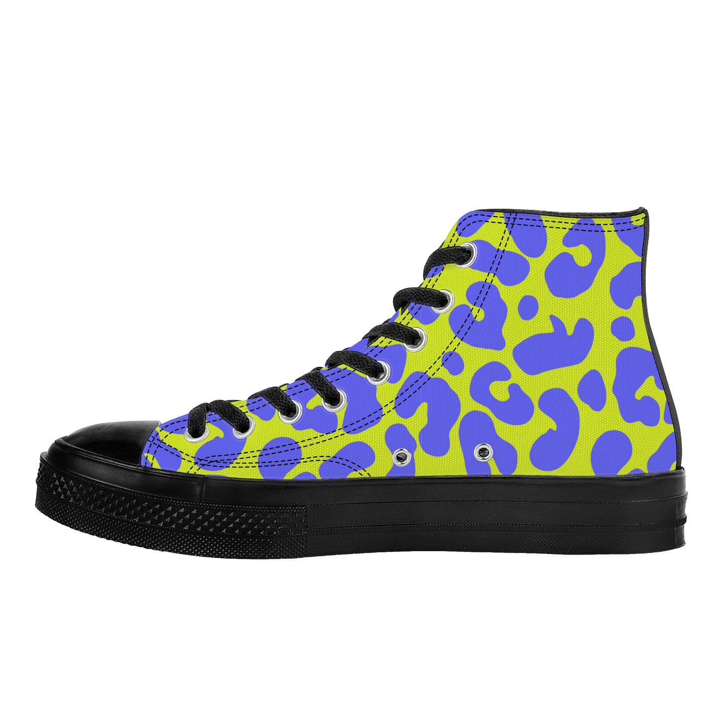 "Leopard" High Top Canvas Shoes