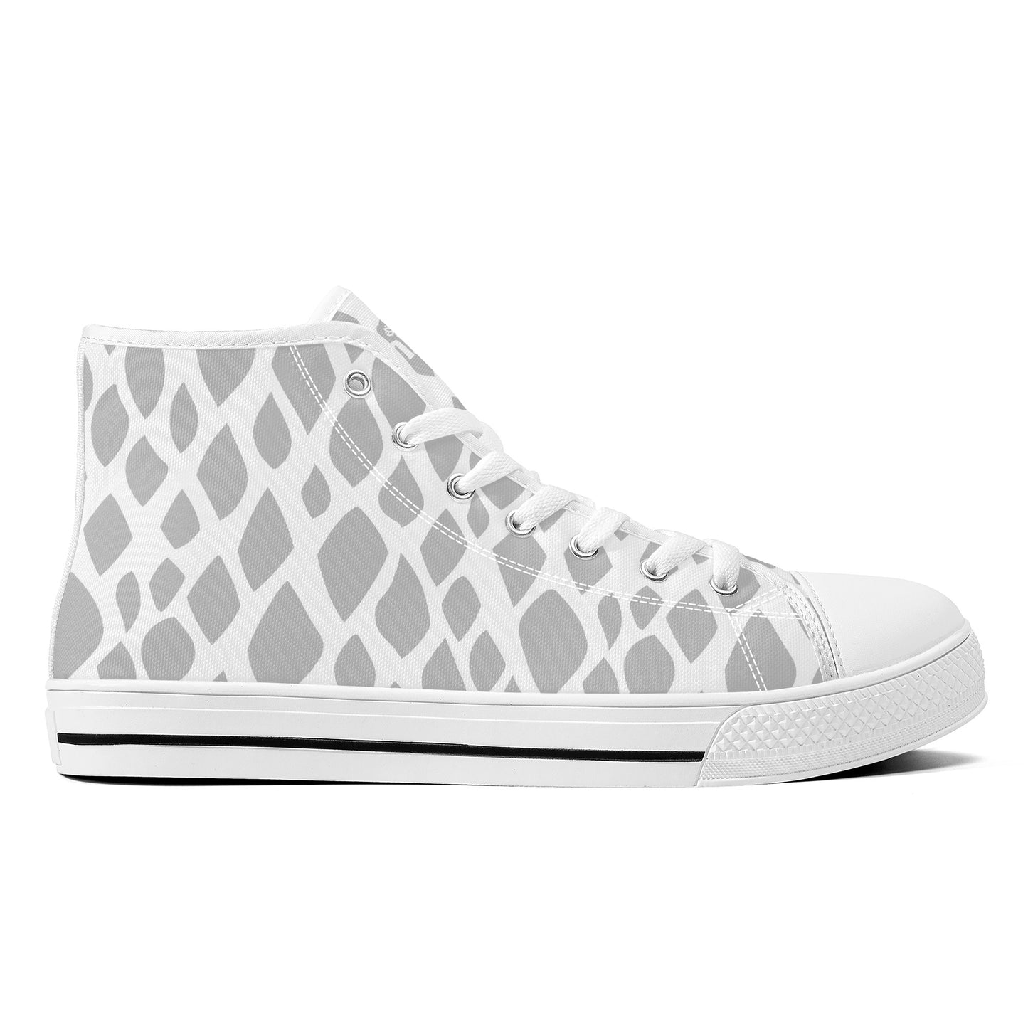 "Nix Snake" High Top Canvas Shoes