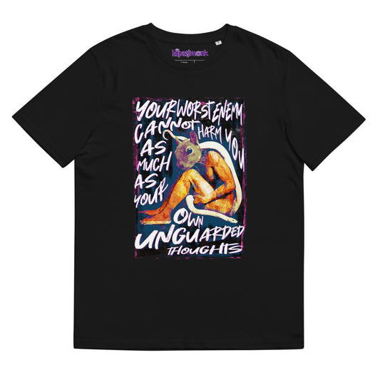 "Unguarded Thoughts" Unisex Eco-friendly T-shirt