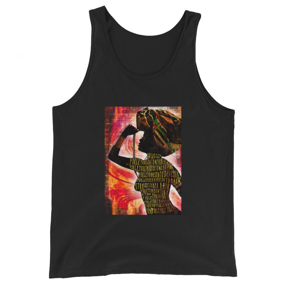 "Society's Mantra" Unisex Tank Top