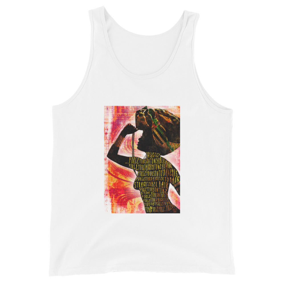 "Society's Mantra" Unisex Tank Top