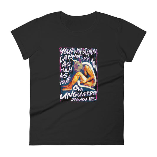 "Unguarded Thoughts" Women's Fit T-shirt