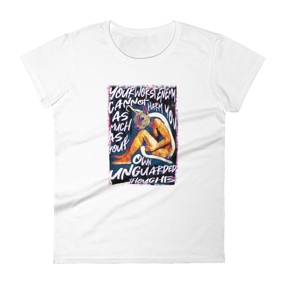 "Unguarded Thoughts" Women's Fit T-shirt