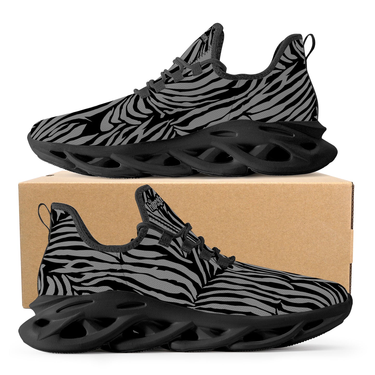 "Mono Zebra" Flex Control Sneaker